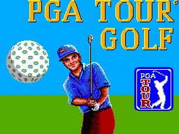 PGA Tour Golf (Europe) Title Screen
